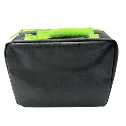 Minecraft Thermos Insulated Lunch Bag and 16oz Bottle Creeper Black Green 10x7x3