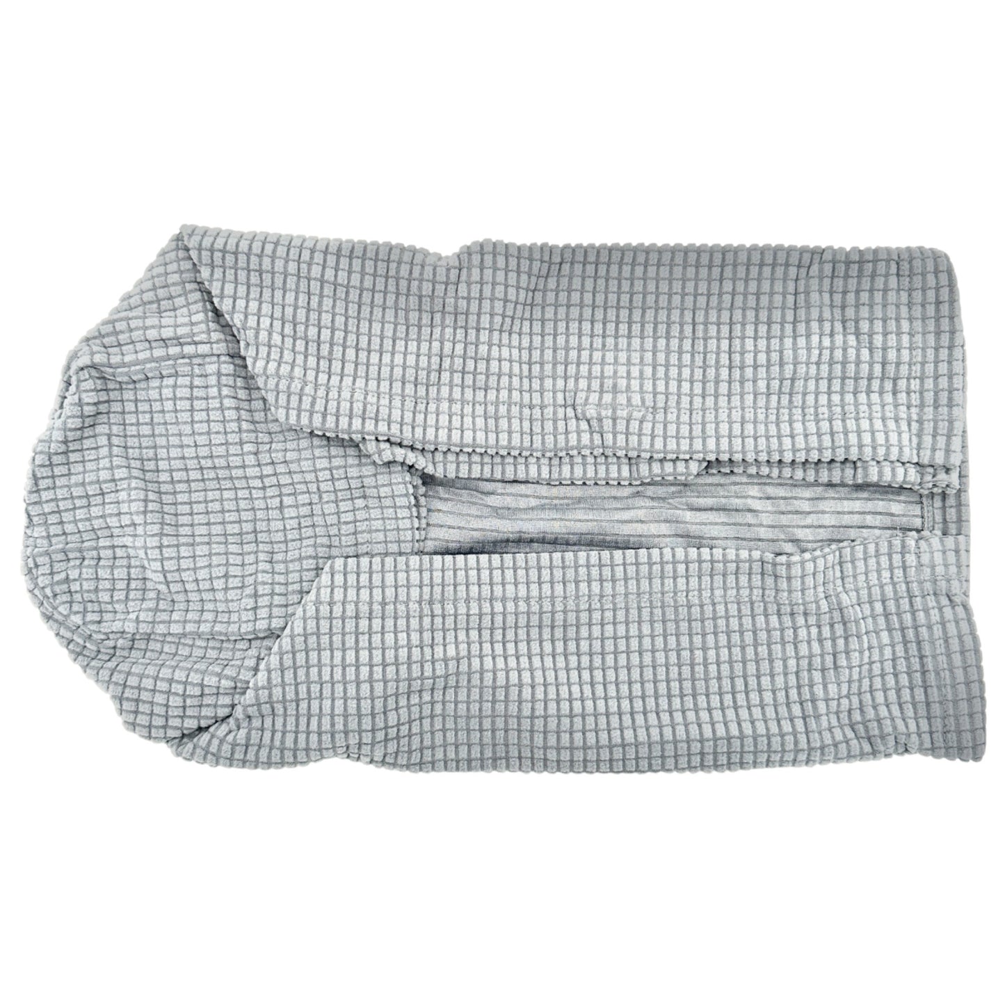 Two packs of 2 pcs Stretch Armrest Covers Gray By Shiman Home Fashions NEW