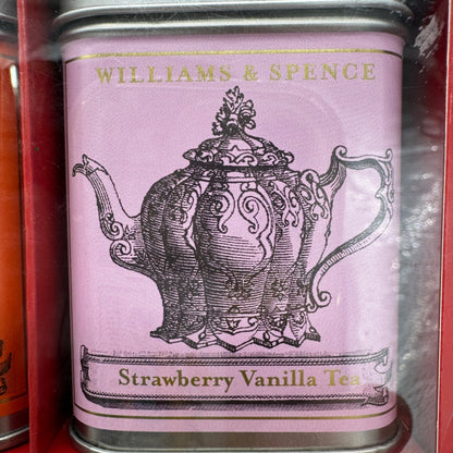 Victorian Tea Time Gift Set 6 Tins With 90 Tea Bags By Williams & Spence NEW