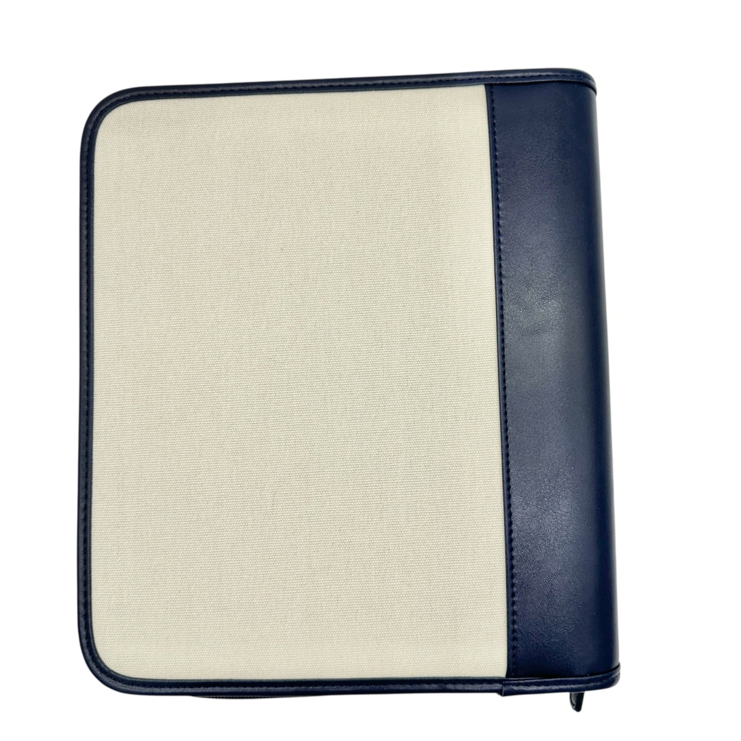 Abound By Marriott Vacations Navy Cream Travel Organizer Binder Zipper Closure