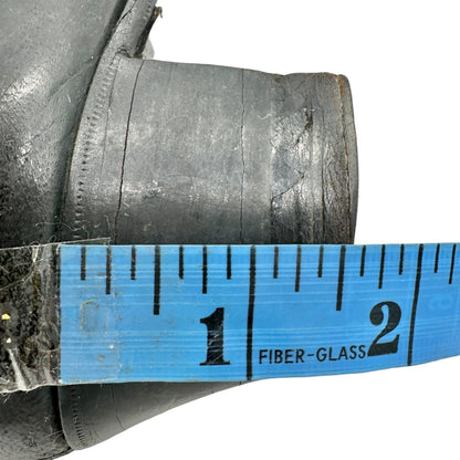 Vintage Queen Quality Black Leather Lace Up Victorian Boots Timeless -Sole 10”L