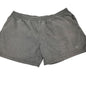 Reebok Athletic Shorts Mens 3X Gray Drawstring Elastic Waist Pockets Fleece Lined
