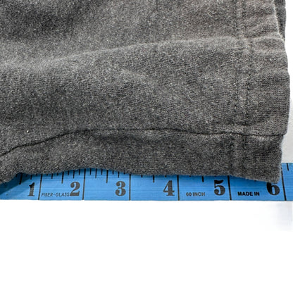 Reebok Athletic Shorts Mens 3X Gray Drawstring Elastic Waist Pockets Fleece Lined
