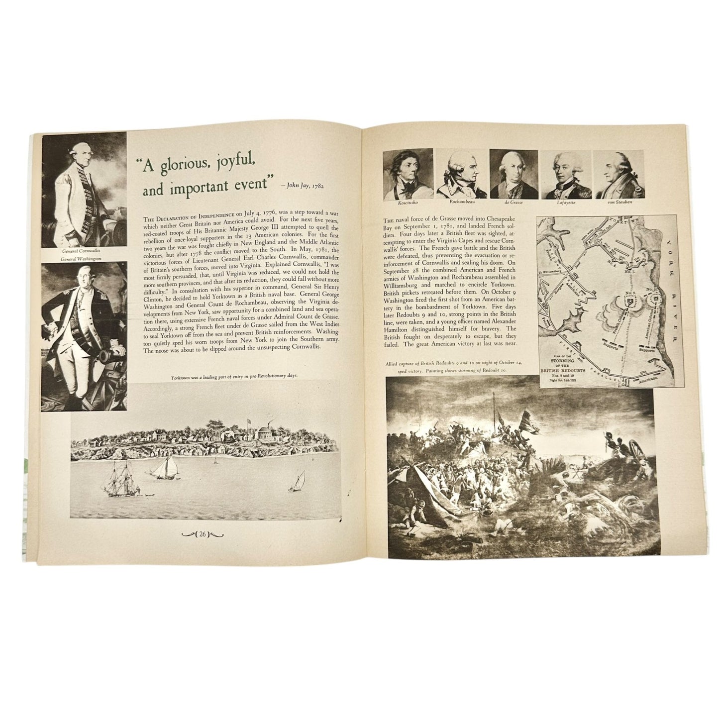 1957 Jamestown VA Festival Programs Trio Official Founders Old World Souvenir Ed