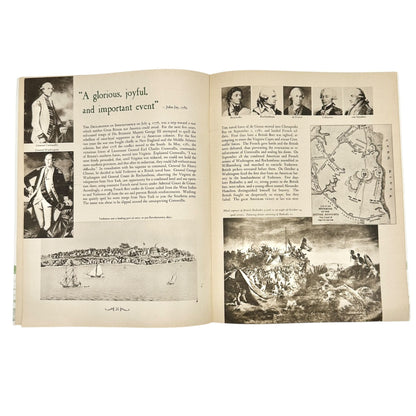 1957 Jamestown VA Festival Programs Trio Official Founders Old World Souvenir Ed