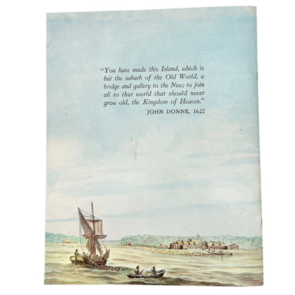 1957 Jamestown VA Festival Programs Trio Official Founders Old World Souvenir Ed