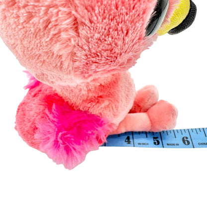 Ty Beanie Boos Gilda Flamingo Plush Soft Collectible Stuffed Animal Wispy Pink