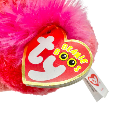 Ty Beanie Boos Gilda Flamingo Plush Soft Collectible Stuffed Animal Wispy Pink