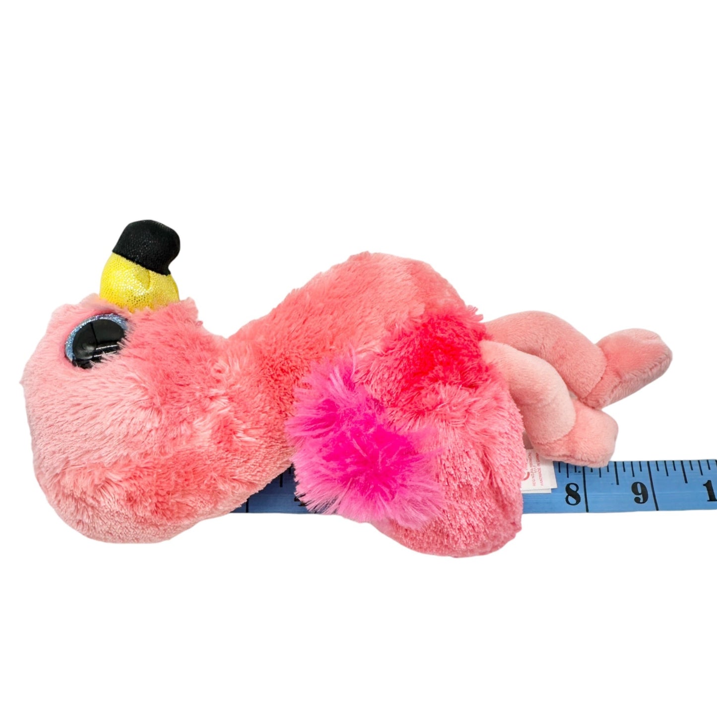 Ty Beanie Boos Gilda Flamingo Plush Soft Collectible Stuffed Animal Wispy Pink
