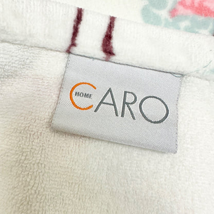 Caro Home Flamingo and Pineapple Print Cotton Bath Towels 27"x17" Set Of 2