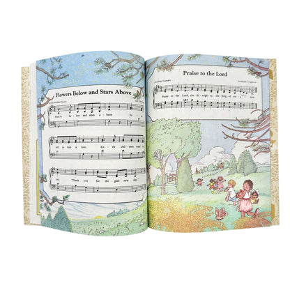 1985 The Little Golden Book Of Hymns By Elsa Jane Werner Frances Score Mitchell