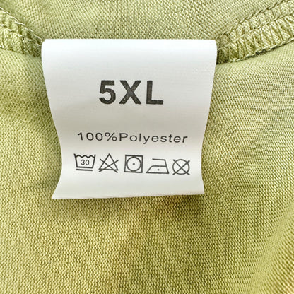 MERRY Long Sleeve Army Green Shirt Fits Like 3XL Relaxed Fit Lightweight NEW