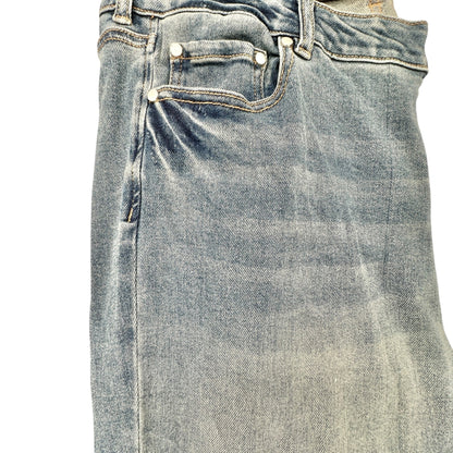 Womens 18W Light Wash Denim Jeans Size Relaxed Fit Cotton Blend 78 & Sunny