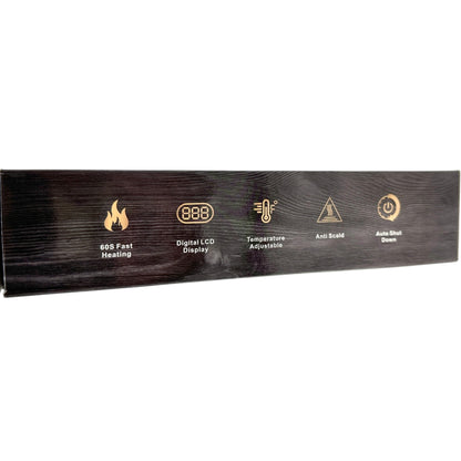 Febote Electric Beard and Hair Straightener For Men Ceramic Coating Accessories