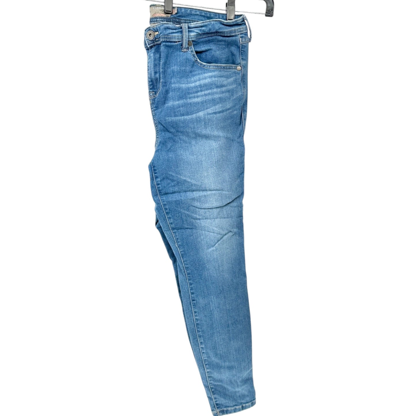Torrid Jeans Womens 14R Blue Denim Luxe Super Skinny Super Soft Stretch Mid-Rise