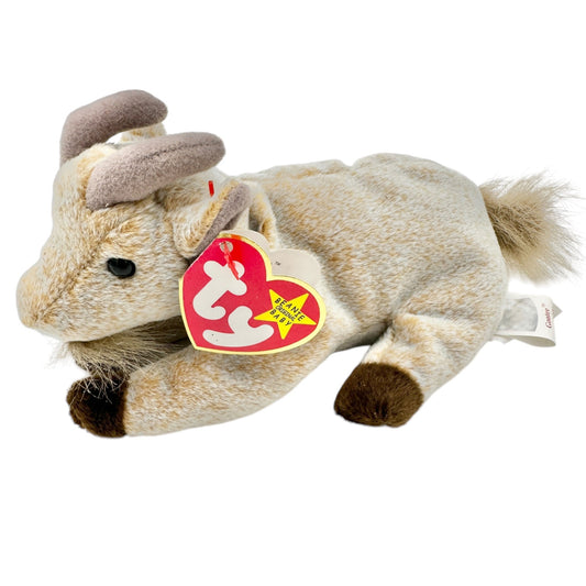 Ty Beanie Babies Goatee The Goat Plush Toy Collectible 1998 With Tags Intact