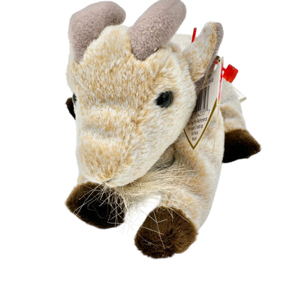 Ty Beanie Babies Goatee The Goat Plush Toy Collectible 1998 With Tags Intact