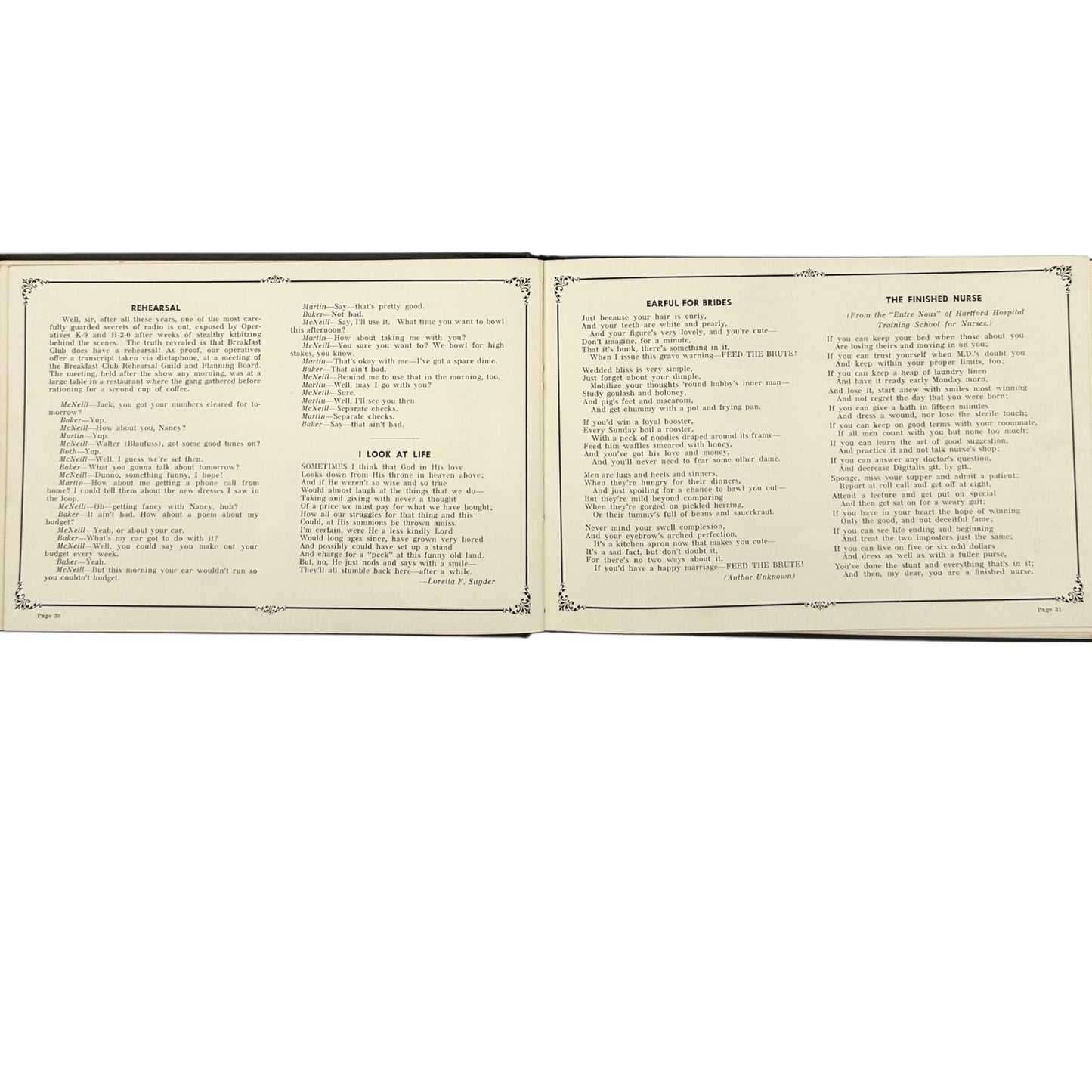1940s Breakfast Club Family Album and 1947 Yearbook Collectible Books