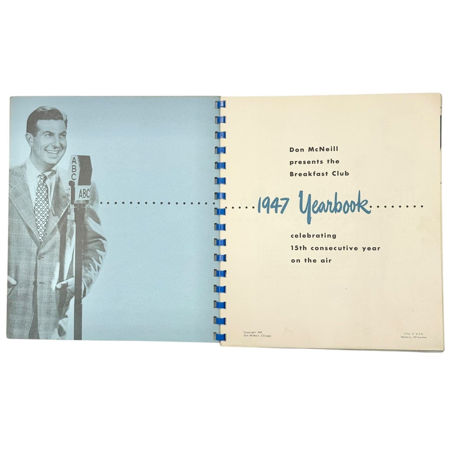 1940s Breakfast Club Family Album and 1947 Yearbook Collectible Books