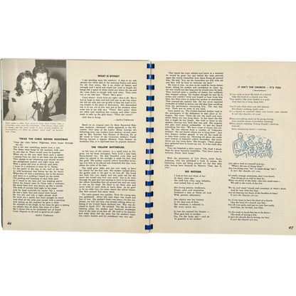 1940s Breakfast Club Family Album and 1947 Yearbook Collectible Books
