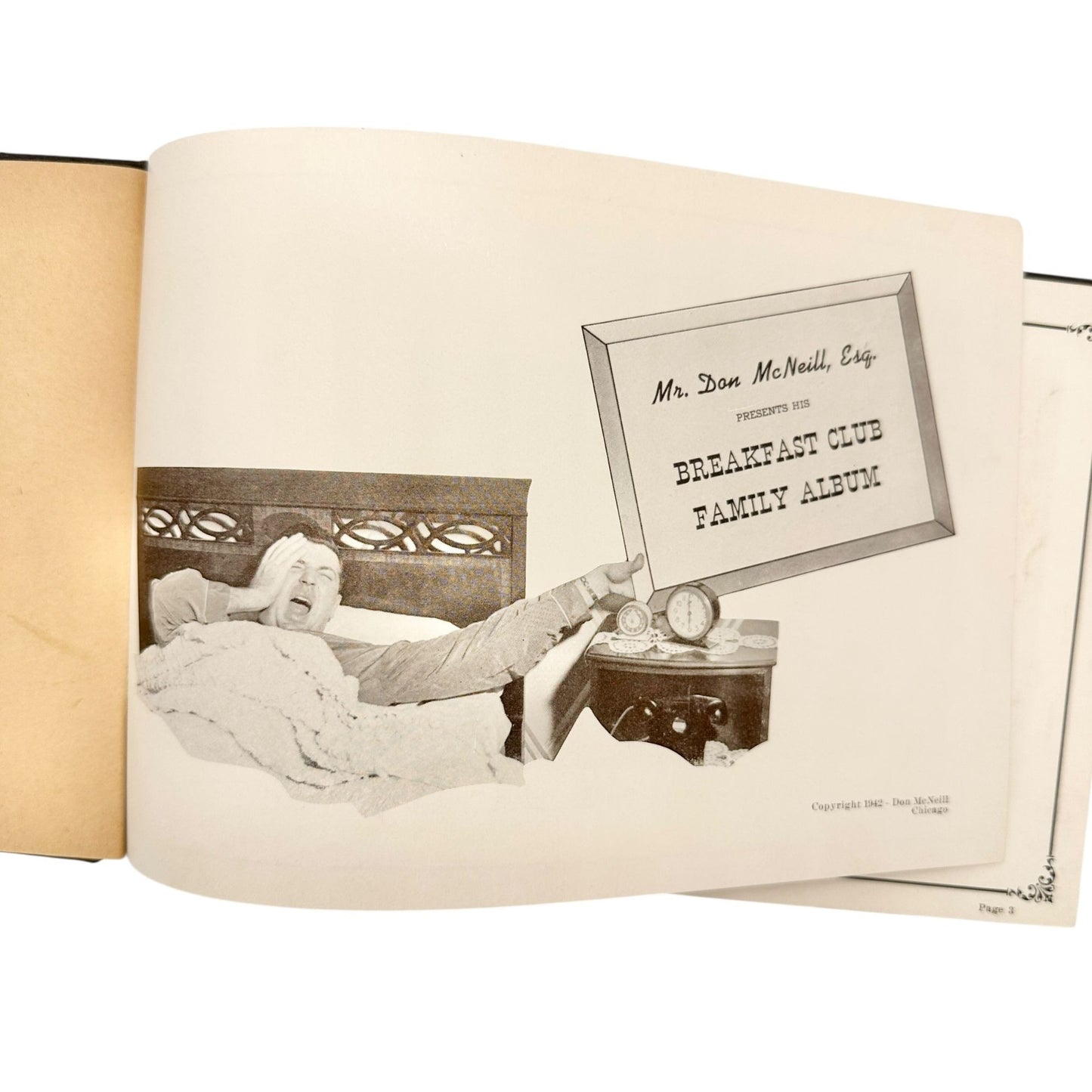 1940s Breakfast Club Family Album and 1947 Yearbook Collectible Books