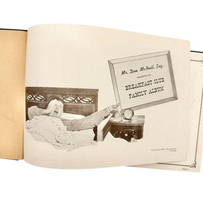 1940s Breakfast Club Family Album and 1947 Yearbook Collectible Books