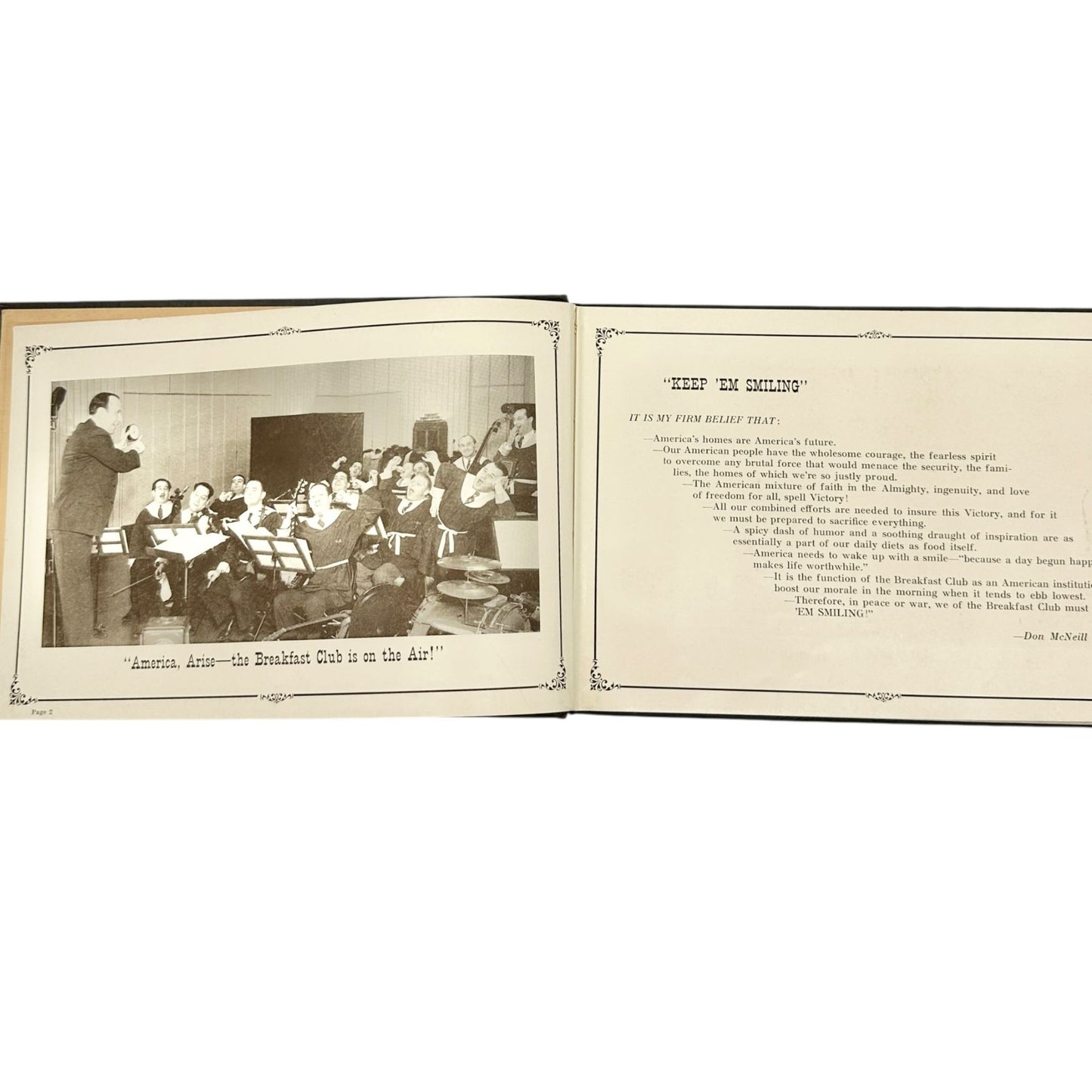 1940s Breakfast Club Family Album and 1947 Yearbook Collectible Books