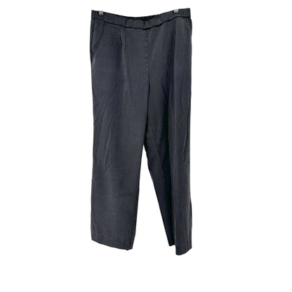 Briggs Womens Pants Size 16WS Black Wide-Leg Polyester Rayon Spandex Blend
