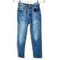 Lee Boys Slim Fit Tapered Leg Jeans Size 8 Adj Waist Blue Denim Cotton Blend
