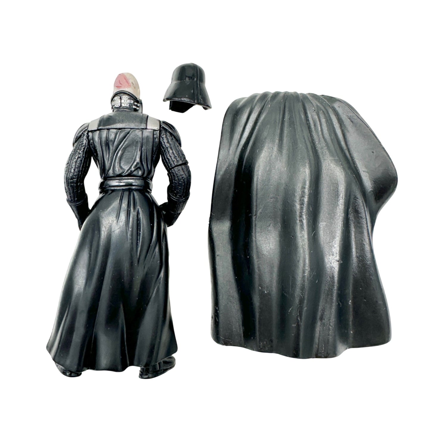 Vintage Darth Vader Action Figure With Removable Helmet and Cape 4 Inches