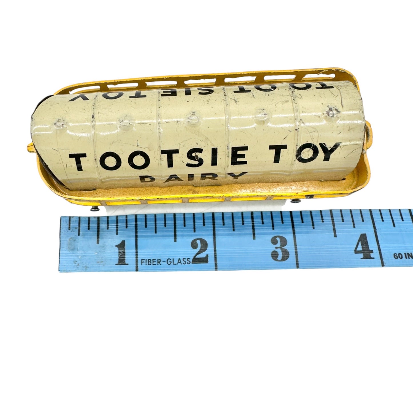 Vintage Lead Figures Barclays Numbered Plus Tootsie Toy Dairy Truck 3 Trailers