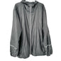 Holloway Black Hooded Lightweight Full-Zip Jacket 3XL With Reflective Accents