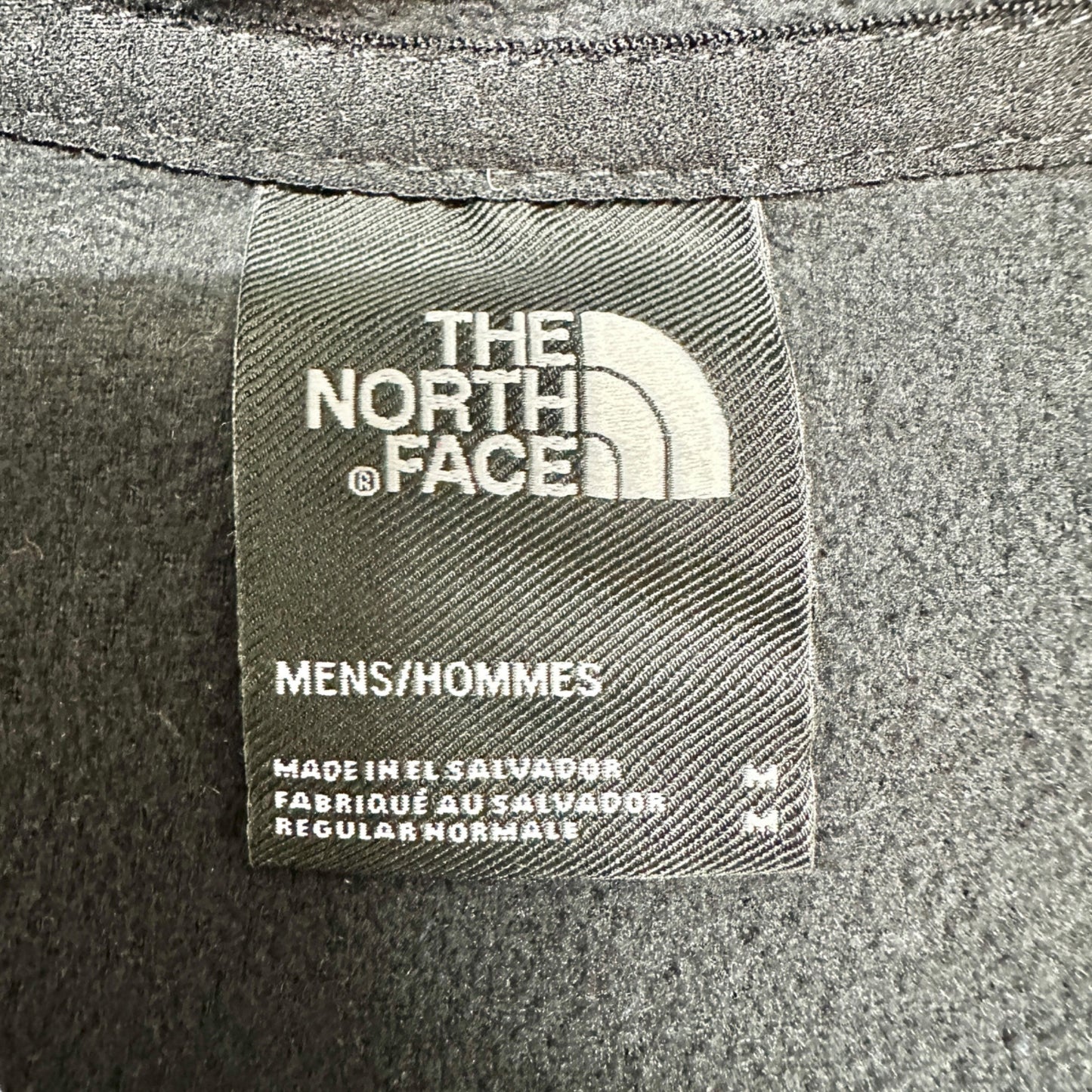 The North Face Fleece Pullover Mens M Blue Black Quarter-Zip Lightweight Soft LS