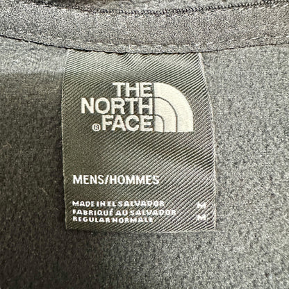 The North Face Fleece Pullover Mens M Blue Black Quarter-Zip Lightweight Soft LS
