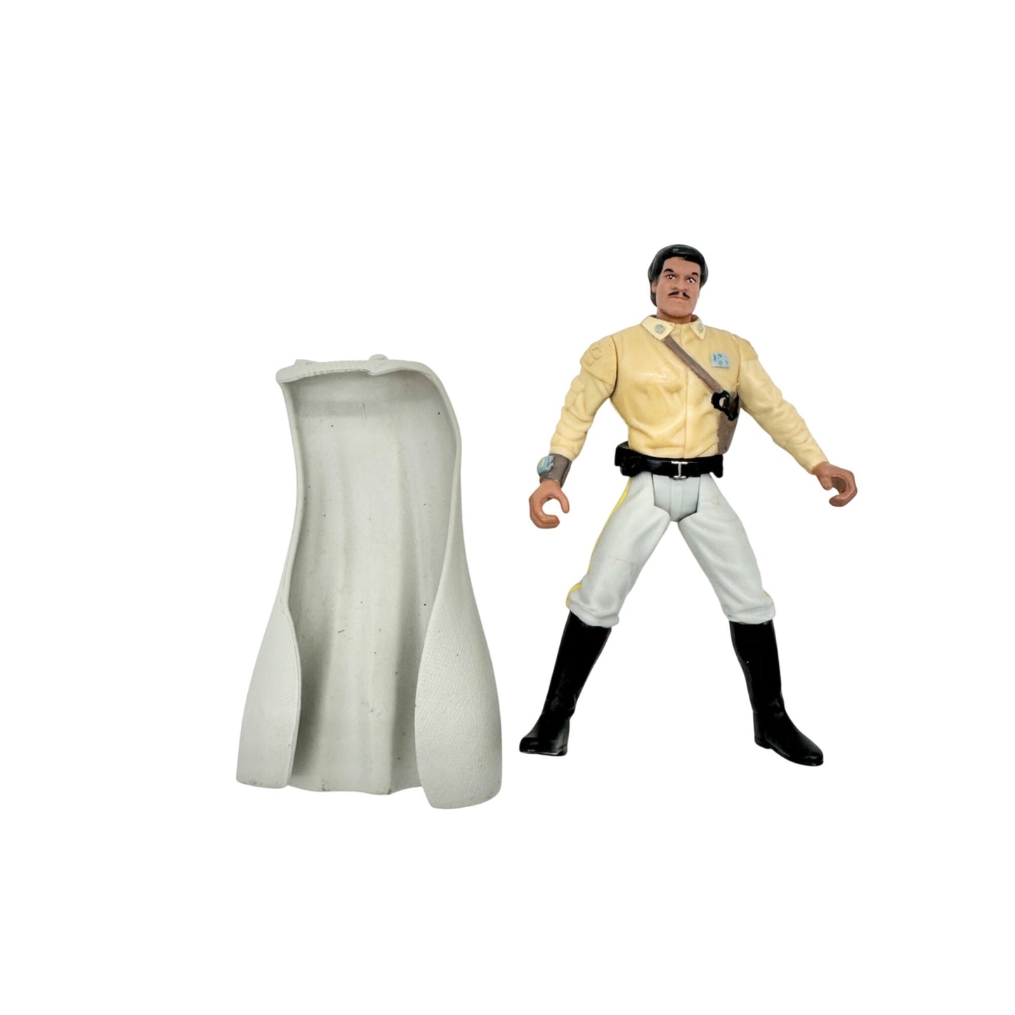 Vintage Lando Calrissian Action Figures Pair With Capes Star Wars Collectibles