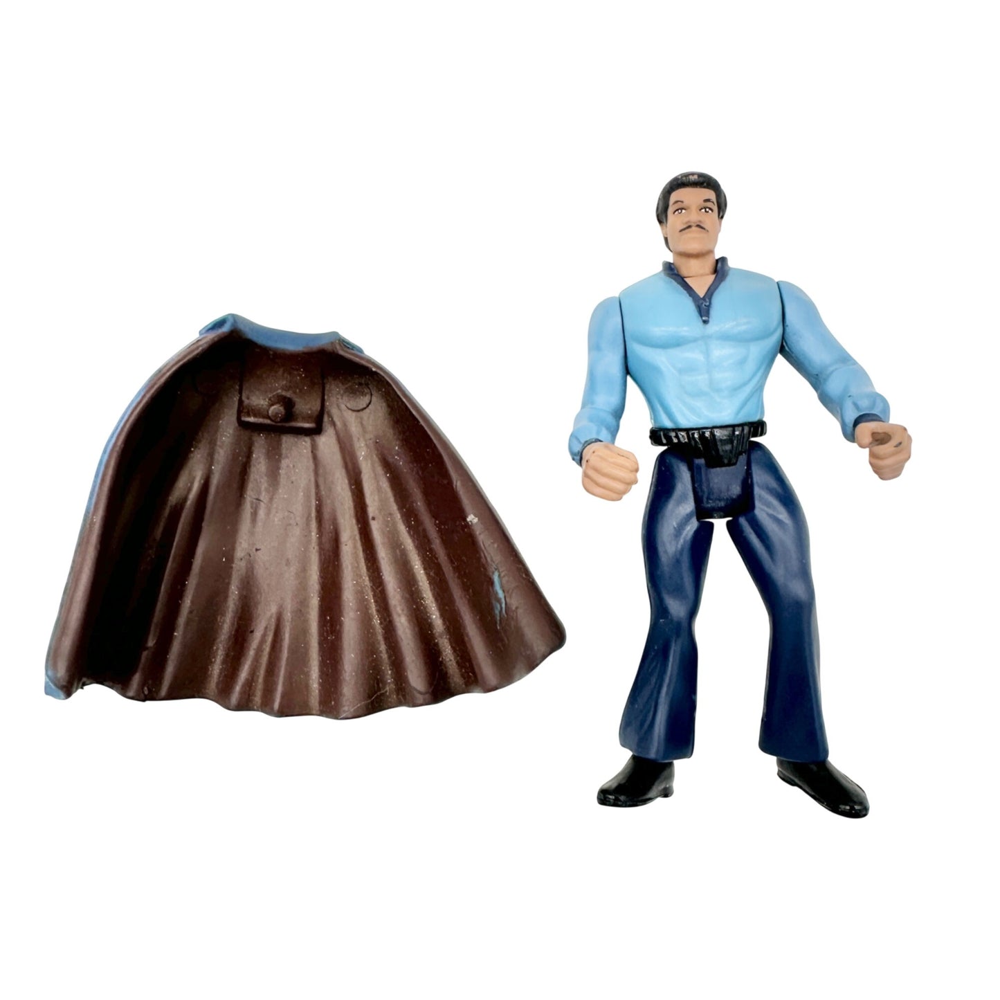 Vintage Lando Calrissian Action Figures Pair With Capes Star Wars Collectibles
