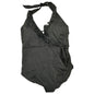 Swimsuits For All Womens Size 20 One-Piece Swimsuit Black Halter Swimwear NWT