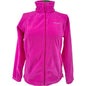 Columbia Fleece Jacket Womens L Pink Flamingo Full Zip Cozy Warm Polyester