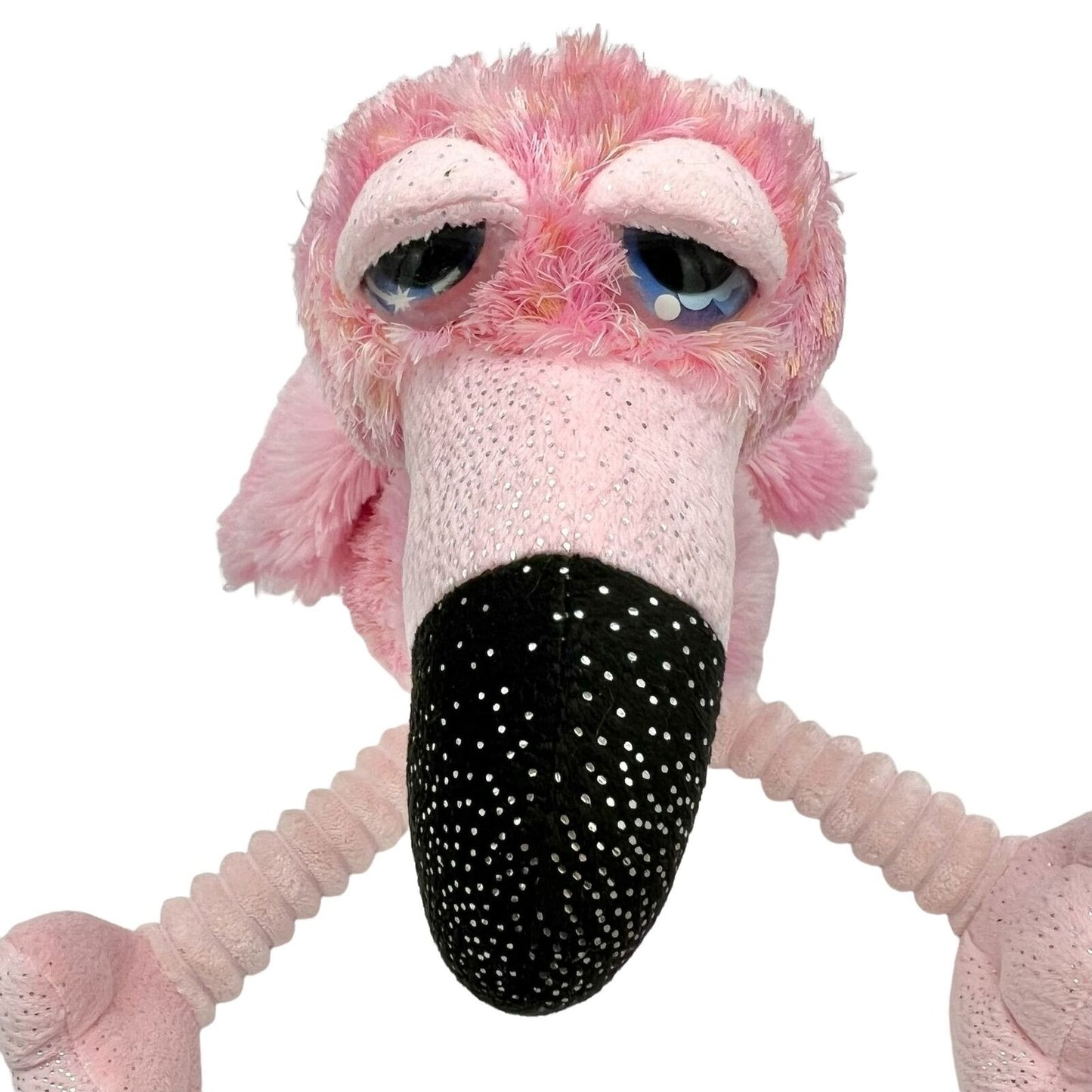 Wild Republic Stuffed Flamingo 17 x 10 Pink Plush