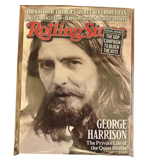 Rolling Stone Magazine Issue 1139 September 15 2011 George Harrison Aziz Ansari