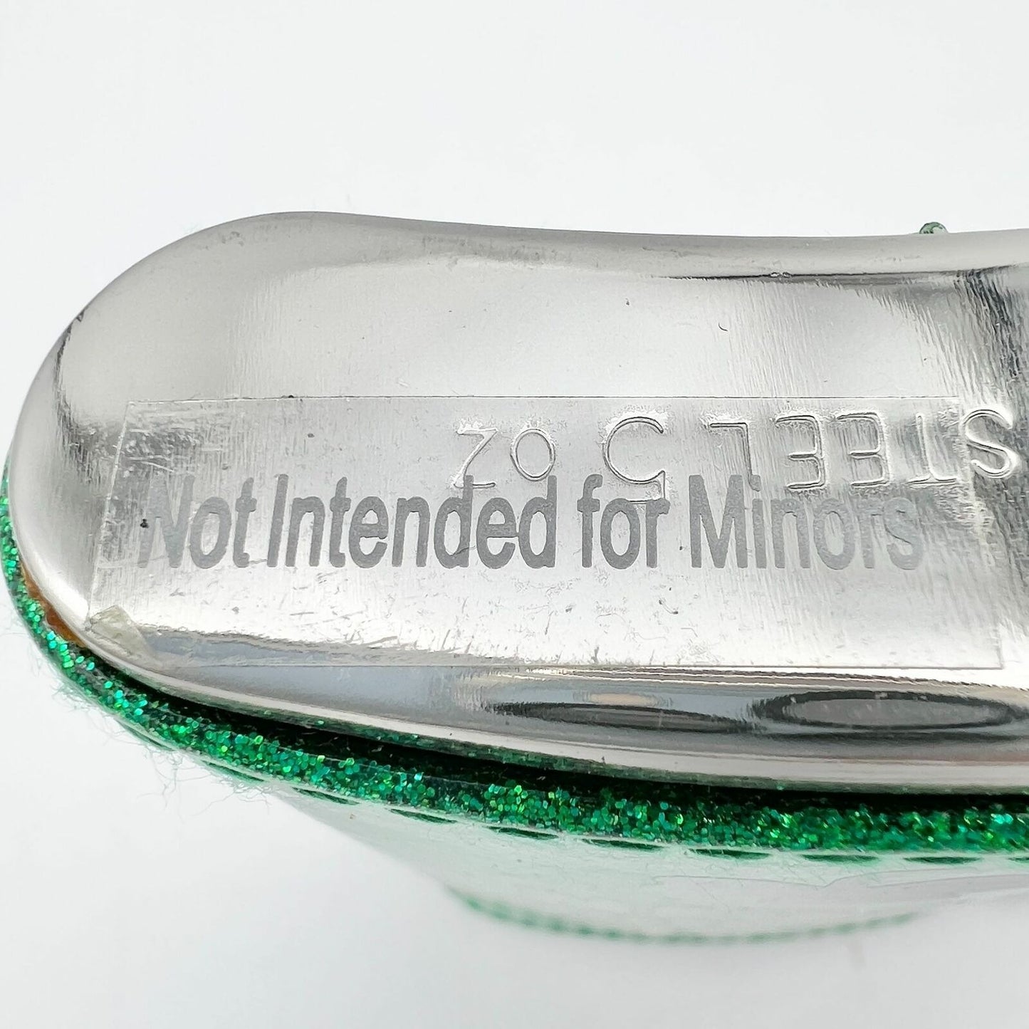 St. Patrick's Day Flask Green Let The Shenanigans Begin 5 oz Stainless Steel