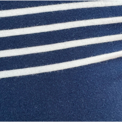 Tommy Hilfiger 3/4 Sleeve Top Womens XS Blue White Stripe