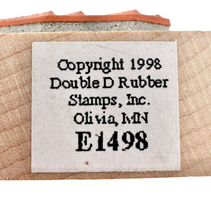 Vintage Double D Rubber Stamps Windmill E1498 NEW