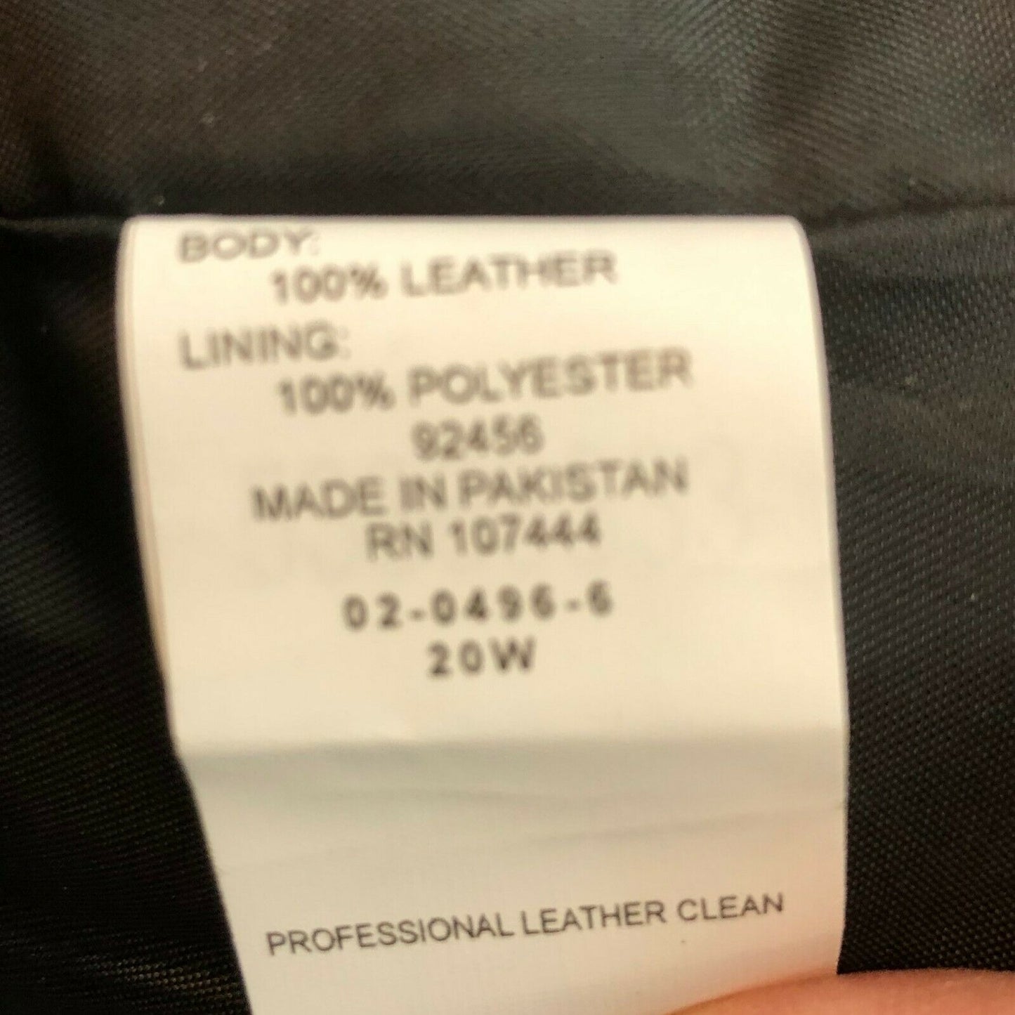 Jessica London 20W Black Leather Blazer Classic Stylish Women NWT