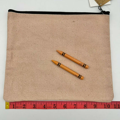 Canvas Makeup Travel Bag Not Perfect Makeup Is Inside Pocket Zip