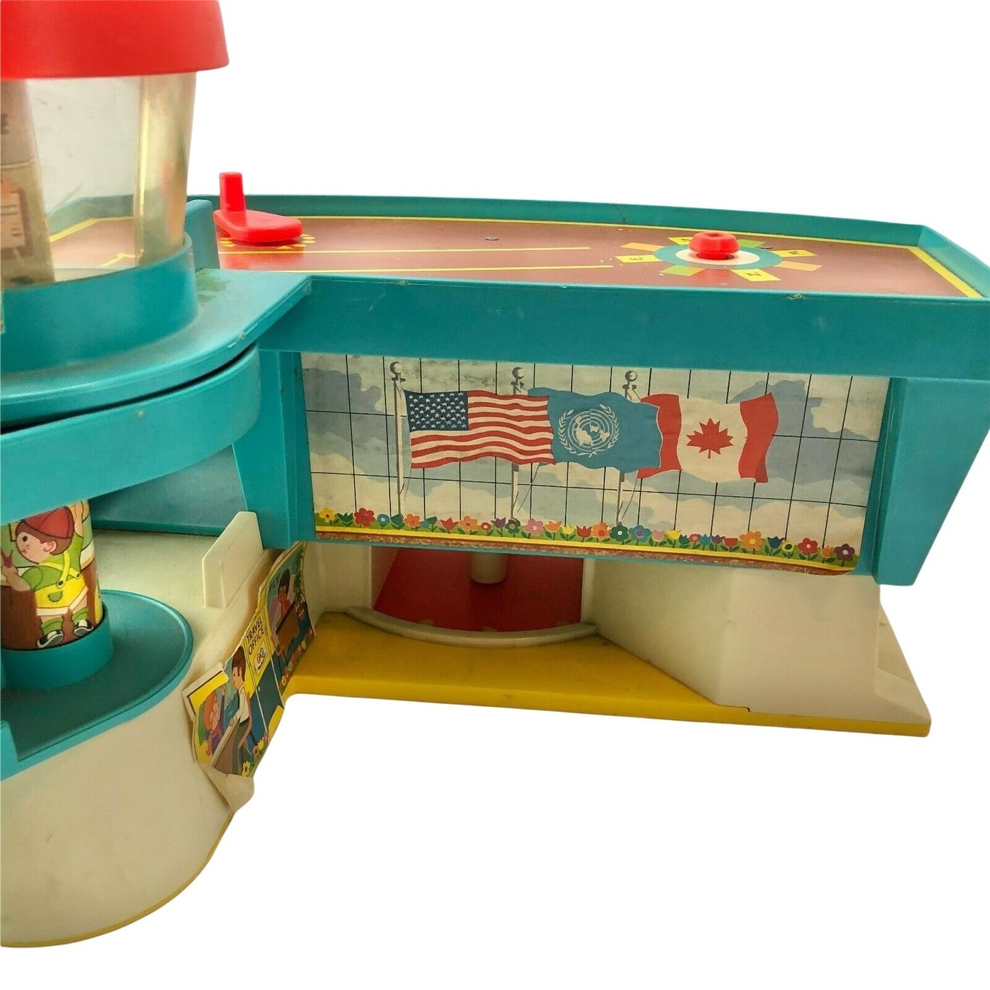 Vintage Fisher Price Airport Good Fun No Batteries Needed Children Nostalgia