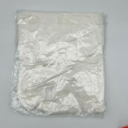 Z Avenue USA 2XL White Convertible Cowl Neck Top Face Cover NIP