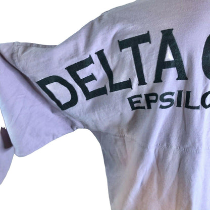 Delta Gamma Epsilon Nu Long Sleeve Tee  Small Neck EUC Anchor Sorority
