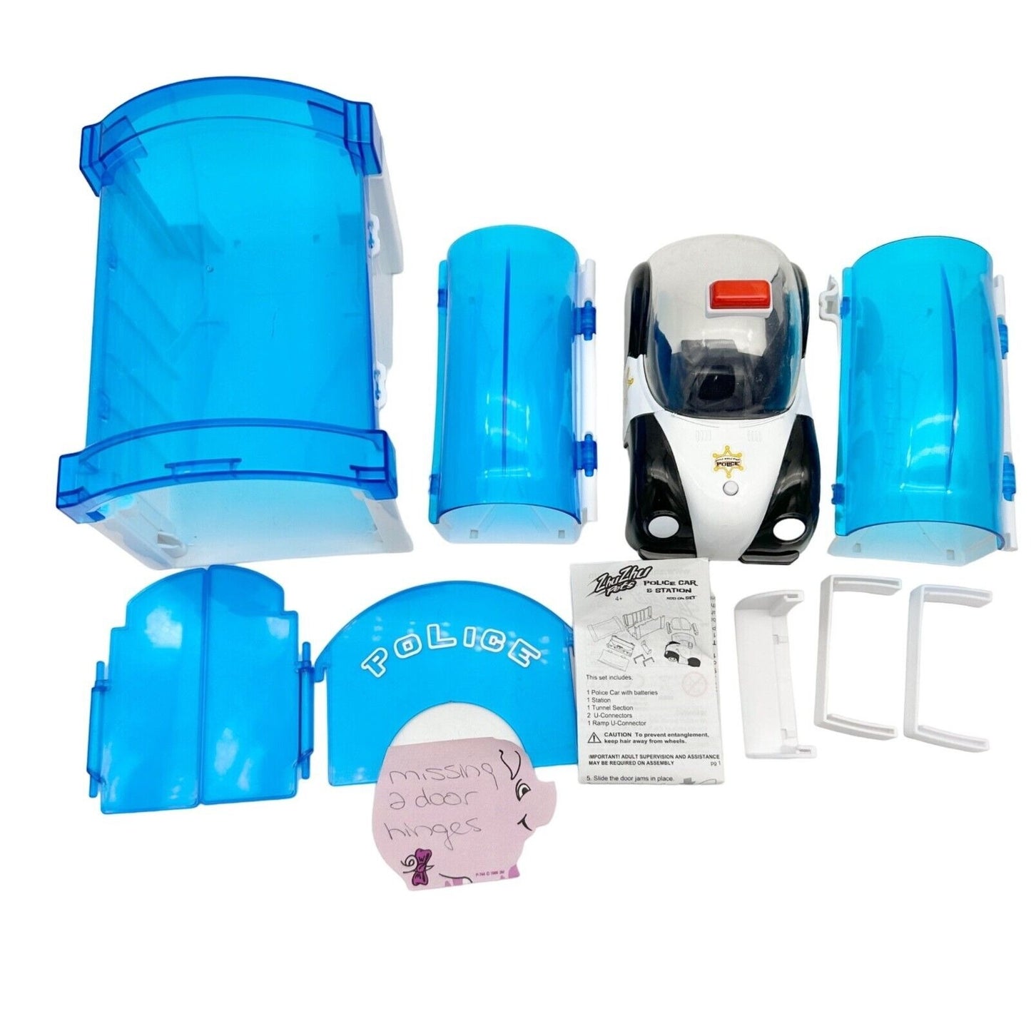 ZhuZhu Pets Police Car & Station Add On Set