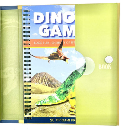 Dino-Gami 20 Origami Projects Dinosaurs NEW